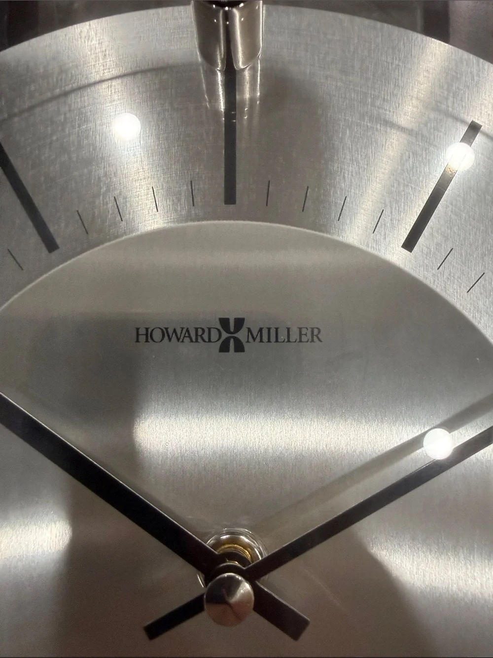 Howard Miller Dark Wood Wall Clock